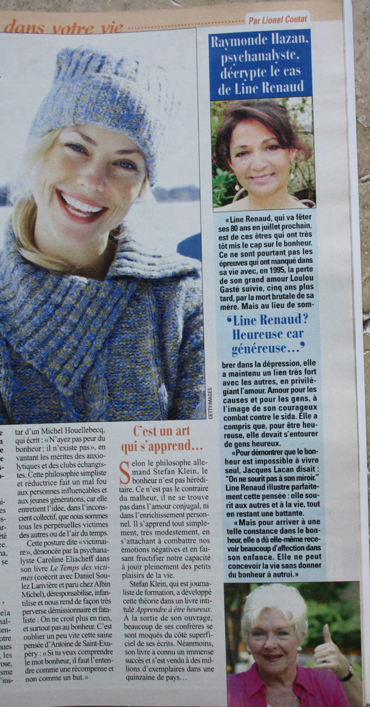 Article de presse — Raymonde Hazan